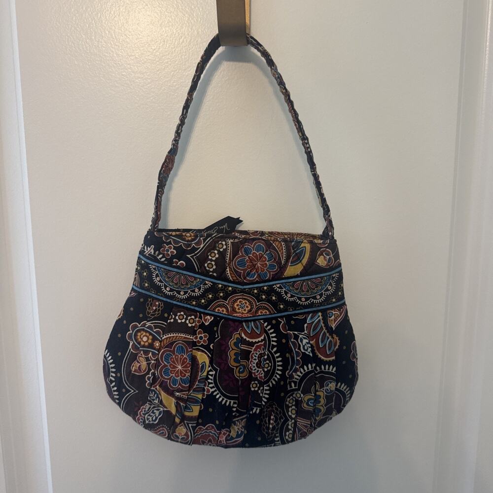 Vera Bradley Kensington Hannah Handbag Quilted Paisley